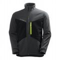 SOFTSHELL JACKET HELLY HANSEN 74051 AKER GREY-BLACK SOFTSHELL JACKET