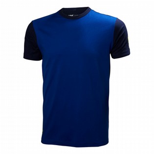 WORK SHORT SLEEVE T-SHIRT HELLY HANSEN 79160 AKER BLUE WORK SHORT SLEEVE 121584