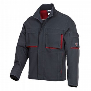 WORK JACKET BP 1795 GREY-RED WORK JACKET BP 1795 121651