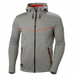ZIP HOODIE HELLY HANSEN 79197 CHELSEA EVOLUTION GREY ZIP HOODIE HELLY 121663