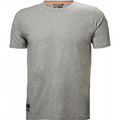 SHORT SLEEVE T-SHIRT HELLY HANSEN 79198 CHELSEA EVOLUTION GREY SHORT SLEEVE