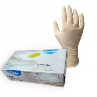 LATEX GLOVES VIREA PF-830 LATEX GLOVES VIREA 122282