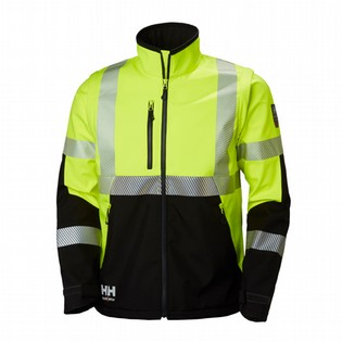 SOFTSHELL HH 74272 ICU HI-VIS YELLOW-BLACK HELLY HANSEN WORKWEAR SOFTSHELL HH 74272 122666