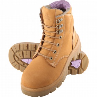 safety girl steel toe boots