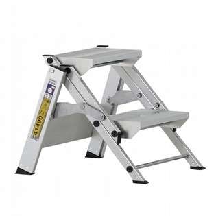 FOLDABLE STEP STOOL ZARGES 41490, 0,44M, NO SAFETY RAIL FOLDABLE STEP STOOL 123007