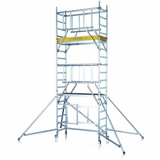FOLDABLE WORKING SCAFFOLD ZARGES 53744 S-PLUS COMPACT, 5,70M ZARGES GMBH FOLDABLE WORKING 123046