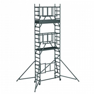 FOLDABLE WORKING SCAFFOLD ZARGES 53745 S-PLUS COMPACT, 6,55M ZARGES GMBH FOLDABLE WORKING 123047