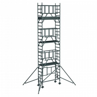 FOLDABLE WORKING SCAFFOLD ZARGES 53746 S-PLUS COMPACT, 7,85M ZARGES GMBH FOLDABLE WORKING 123048