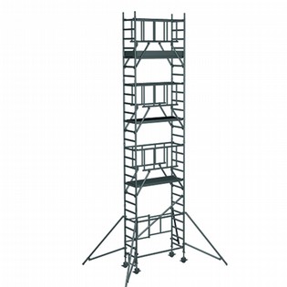 FOLDABLE WORKING SCAFFOLD 53747 S-PLUS COMPACT, 8,70M ZARGES GMBH FOLDABLE WORKING 123049