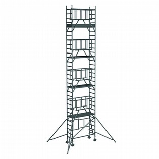FOLDABLE WORKING SCAFFOLD ZARGES 53748 S-PLUS COMPACT, 9,85M ZARGES GMBH FOLDABLE WORKING 123050