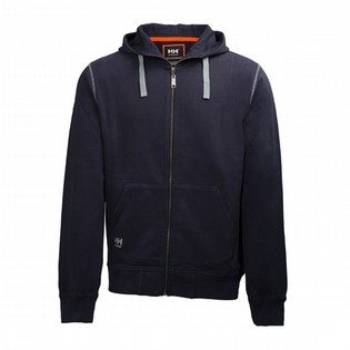ZIP HOODIE HH 79028 OXFORD BLUE HELLY HANSEN WORKWEAR ZIP HOODIE HH 79028 123405