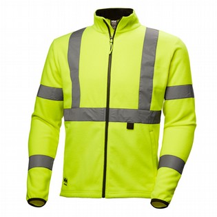 FLIS JACKET HH 72171 ADDVIS HI-VIS YELLOW HELLY HANSEN WORKWEAR FLIS JACKET HH 123502