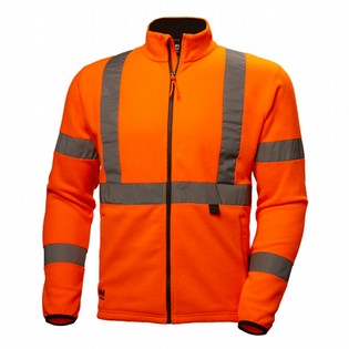 FLIS JACKET HH 72171 ADDVIS HI-VIS ORANGE HELLY HANSEN WORKWEAR FLIS JACKET HH 123503