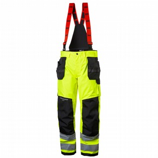 PANTS BIB HH 71495 ALNA HI VIS YELLOW HELLY HANSEN WORKWEAR PANTS BIB HH 71495 123620