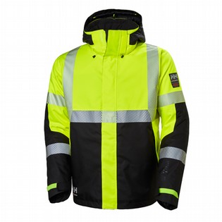 WINTER JACKET HH 71372 ICU HI VIS YELLOW HELLY HANSEN WORKWEAR WINTER JACKET HH 123624