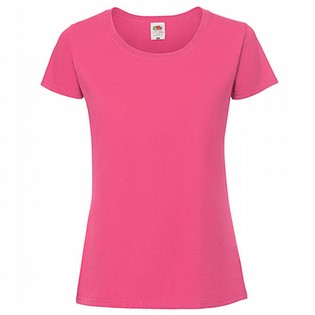 WOMEN'S SHIRT SL RINGSPUN PREMIUM FRUIT OF THE LOOM WOMEN'S SHIRT SL 124097