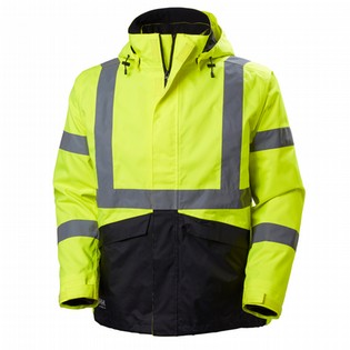 WINTER JACKET HH 71370 ALTA HIGH VISIBILITY YELLOW HELLY HANSEN WORKWEAR WINTER JACKET HH 124201