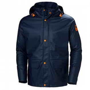RAIN JACKET HH 70282 GALE NAVY HELLY HANSEN WORKWEAR RAIN JACKET HH 124468