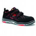 SANDALS ELTEN ANTHONY 71751 SD (S1P) BLACK - RED TYPE 2 SANDALS ELTEN