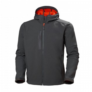 JACKET HH 74230 SOFTSHELL KENSINGTON DARK GREY HELLY HANSEN WORKWEAR JACKET HH 74230 124686