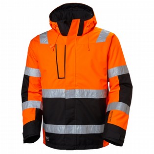 SHELL JACKET HH ALNA 71194 HI-VIS ORANGE HELLY HANSEN WORKWEAR SHELL JACKET HH 124687