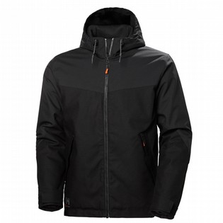 WINTER JACKET HH 73290 OXFORD BLACK HELLY HANSEN WORKWEAR WINTER JACKET HH 124691