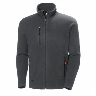 FLEECE JACKET HH 72026 OXFORD D.GREY HELLY HANSEN WORKWEAR FLEECE JACKET HH 124694