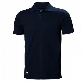 POLO SHIRT SS 79167 MANCHESTER D.BLUE HELLY HANSEN WORKWEAR POLO SHIRT SS 79167 124708