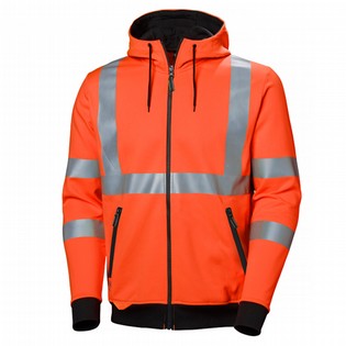 hi vis hoodie with zipper