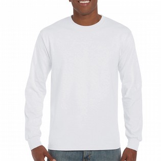 T-SHIRT LS GILDAN ULTRA COTTON 171.09 WHITE T-SHIRT LS GILDAN 124797