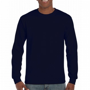 T-SHIRT LS GILDAN ULTRA COTTON 171.09 NAVY T-SHIRT LS GILDAN 124801