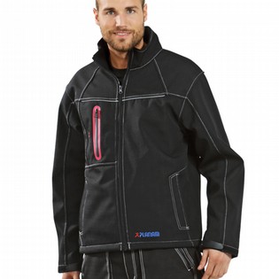 SOFTSHELL JACKET PLANAM 3380 BLACK SOFTSHELL JACKET 124818