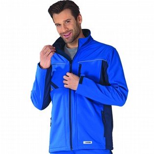 SOFTSHELL JACKET PLANAM 2380 ROYAL BLUE-N.BLUE-GREY SOFTSHELL JACKET 124824