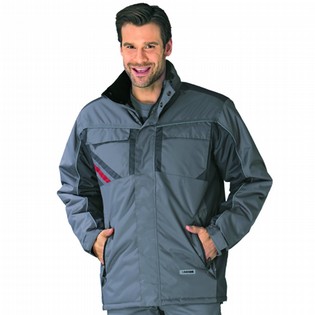 WINTER JACKET PLANAM 2301 GREY-D.GREY-RED WINTER JACKET 124829
