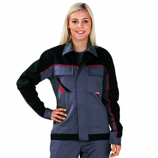JACKET W PLANAM 2319 D.GREY-BLACK-RED JACKET W PLANAM 124835