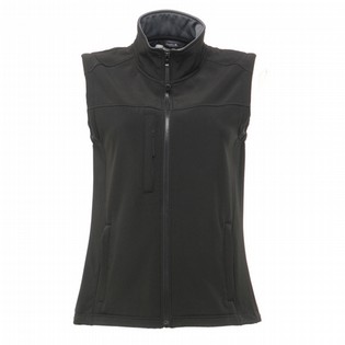 VEST W REGATTA SOFTSHELL TRA790 BLACK VEST W REGATTA 124849