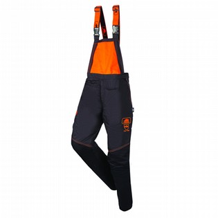 PANTS BIB SIP BASEPRO 1RG1 HI-VIS OR-BLACK-GREY SIOEN PANTS BIB SIP 124853
