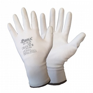 GLOVES ORKA 24-18-V5 (OP5) WHITE VERY THIN AND PRECISE GLOVES ORKA 125174