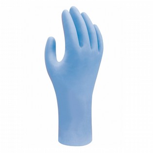 M, Blue Lanhui 100Pcs Latex Gloves Waterproof Kitchen Industrial Gloves Rubber Safe Disposable Mechanic Nitrile Protect Hand Cover 