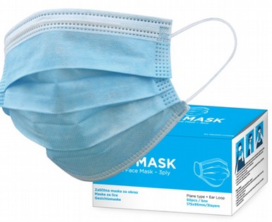 FACE MASK HYGIENE 3-LAYER (50 PCS/PACK) ADV FACE MASK HYGIENE 125824