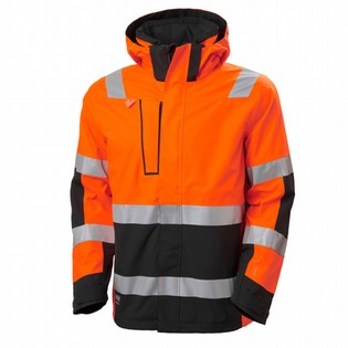 SHELL JACKET HH 71195 ALNA HI VIS ORANGE HELLY HANSEN WORKWEAR SHELL JACKET HH 125903