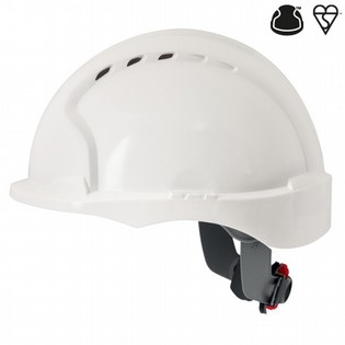 HELMET JSP EVO 3 WITH WHEELRATCHET WHITE HELMET JSP EVO 3 126046