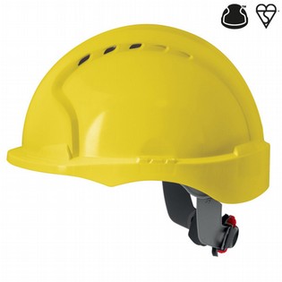 HELMET JSP EVO 3 WITH WHEELRATCHET YELLOW HELMET JSP EVO 3 126047