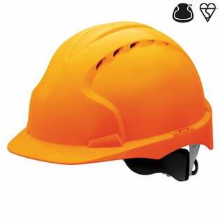 HELMET JSP EVO 3 WITH WHEELRATCHET ORANGE HELMET JSP EVO 3 126049