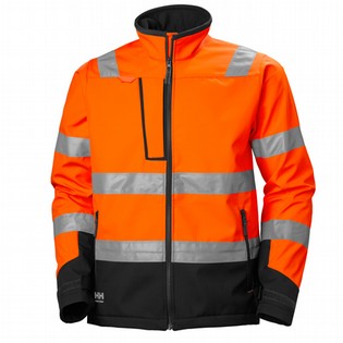 JACKET HH ALNA 2.0 74095 SOFTSHELL HI-VIS ORANGE HELLY HANSEN WORKWEAR JACKET HH ALNA 2.0 126230