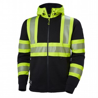 HOODIE HH ICU 79273 HI-VIS YELLOW-BLACK HELLY HANSEN WORKWEAR HOODIE HH ICU 79273 126420