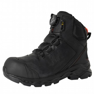 SHOES HH 78401 OXFORD MID BOA S3 HT BLACK HELLY HANSEN WORKWEAR SHOES HH 78401 126446