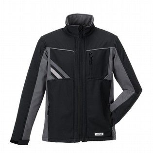 JACKET PLANAM SOFTSHELL 2721 BLACK-GREY JACKET PLANAM 126486