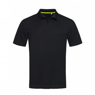 T-SHIRT POLO STEDMAN ACTIVE 140 BLACK 592.05 FALK&ROSS T-SHIRT POLO 126526