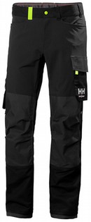 TROUSERS HH 77407 OXFORD WORK BLACK-EBONY TROUSERS HH 77407 127605